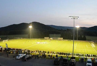 The main turf field of the Marra Athletics Fields Complex