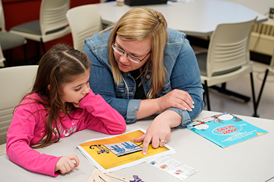 Student teacher in action Pictured_Student teacher in action